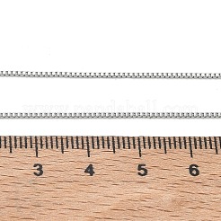 10mm 304ステンレススチール製ベネチアンチェーンネックレス 1個  変色なし  ステンレス鋼色  19.69インチ（50cm）&nbsp;NJEW-G203-07P