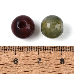 天然石インディアン瑪瑙ビーズ  滑らかで丸い  10x9~9.5mm  穴：3mm&nbsp;G-Q602-08B-04