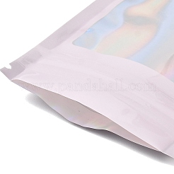 陰陽模様の再封可能なプラスチック袋  窓付きの密封袋  長方形  アザミ  9.9x7x0.01cm  片側の厚さ：2.7ミル（0.07mm）&nbsp;ABAG-D005-01B-02
