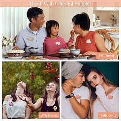 6本6スタイルフラワーエナメルピン  バックパックの服のための合金バッジ  ゴールドカラー  ミックスカラー  22~45x24~29.5x9mm  1個/スタイル&nbsp;JEWB-SZ0001-61