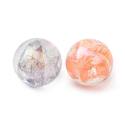 透明樹脂ビーズ  キラキラビーズ  スターとラウンド  ミックスカラー  16~16.5mm  穴：2mm&nbsp;RESI-C073-07