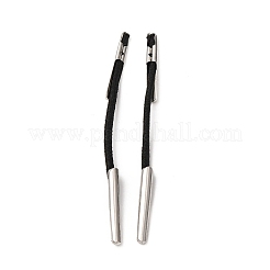 弾性有刺鉄線  ステンレス鋼パーツ  指輪固定用  ブラック  44~46x1mm&nbsp;FIND-Q086-E-01