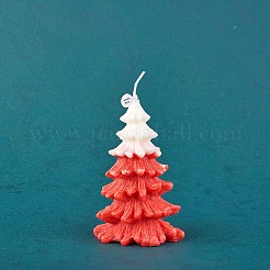 クリスマスツリーキャンドル  香りのキャンドルギフト  ボックス付き  家族の集まり、クリスマスパーティー、休日、新年の装飾に。  レッド  11.3x7cm&nbsp;JX290A