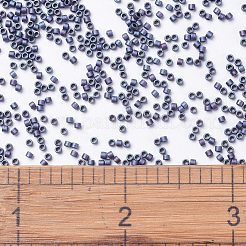 MIYUKIデリカビーズ  シリンダー  日本製シードビーズ  11/0  （db1054)マットメタリックプラムゴールドアイリス  1.3x1.6mm  穴：0.8mm  約2000PCS /ボトル  10 G /ボトル&nbsp;SEED-JP0008-DB1054