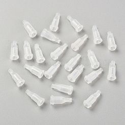 プラスチックストッパー  シリンジバレルチップキャップ  透明  17x7.5mm  内径：4mm  300個/箱&nbsp;TOOL-OC0001-35A