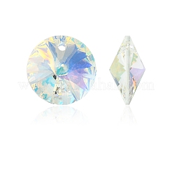 プレシオサ® クリスタルペンダント  チェコクリスタル  433 61 306 リボリ  00030 200 クリスタル アブ  14mm  穴：1.5mm.&nbsp;X-PRC-PA14-00030-200