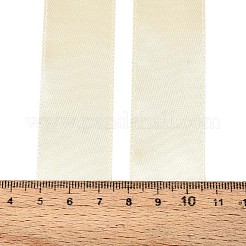 シングルフェイスサテンリボン  ポリエステルリボン  淡黄色  幅1インチ（25mm）  25ヤード/ロール（22.86メートル/ロール）  5のロール/グループ  125ヤード/グループ（114.3メートル/グループ）&nbsp;RC25mmY010