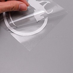 防水 3d プラスチック ウォール ステッカー  マスキングテープ付  車の装飾用  馬  ブラック  11.5x22.5x0.01cm&nbsp;DIY-WH0182-77