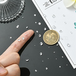 30個 5スタイル キュービックジルコニアカボション  グレードA  多面カット  ダイヤモンド  透明  1~5x1~3mm  6個/スタイル&nbsp;ZIRC-YW0001-14