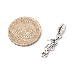 海をテーマにしたチベット風の合金ペンダント  アンティークシルバー  24.5~34.5mm  穴：4.5mm&nbsp;PALLOY-JF03745