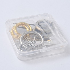 6 個 3 色の剣合金靴チャーム  靴の装飾用  ミックスカラー  85mm  2個/カラー&nbsp;HJEW-PH01900