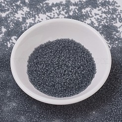 MIYUKIデリカビーズ  シリンダー  日本製シードビーズ  11/0  （db0749)マット透明グレー  1.3x1.6mm  穴：0.8mm  約10000個/袋  50 G /袋&nbsp;SEED-X0054-DB0749
