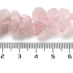 生の粗い天然のクォーツビーズ連売り  ナゲット  9~17x7~16x8~14mm  穴：0.9mm  約21~25個/連  7.09''~7.87''（18~20センチメートル）&nbsp;G-P528-A10-01