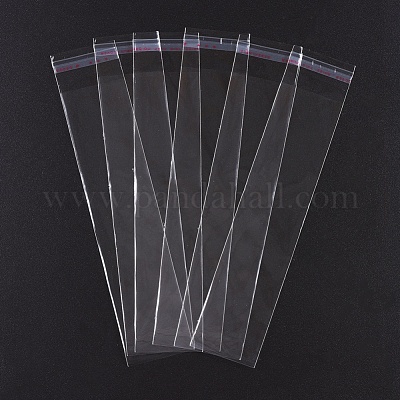 レクタングルセロハンのOPP袋  透明  24x6cm  一方的な厚さ：0.035mm  インナー対策：21x6のCM&nbsp;OPC-R012-84-1