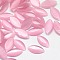 Cat Eye Cabochons, Horse Eye, Pearl Pink, 10x5x1.5~2mm
