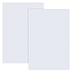 ABSプラスチックボード  長方形  ホワイト  300x200x2mm&nbsp;AJEW-WH0314-399E-02-1