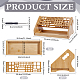 竹製ペンホルダー  長方形  バリーウッド  完成品：326x170x160mm&nbsp;ODIS-BC0001-33-2