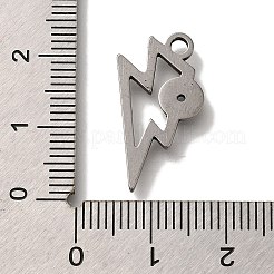 304ステンレススチールペンダントラインストーンセッティング  4mmのラインストーンに適する  23x13.5x2mm  穴：2mm&nbsp;STAS-H223-01AS-08
