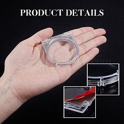 プラスチックストーブ保護ノブカバー  ガス炊飯器スイッチ用  透明  55x47x8mm&nbsp;FIND-WH0152-940