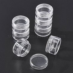 プラスチックビーズ収納ケース  12のコンパートメント  透明  9.8x13x2cm  小箱：30x17mm  容量：5ml（0.17液量オンス）&nbsp;C089Y