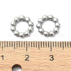 変色しない304ステンレススチール製リンクリング  ボールリング  ステンレス鋼色  10x2mm  内径：6mm&nbsp;STAS-Z066-08P