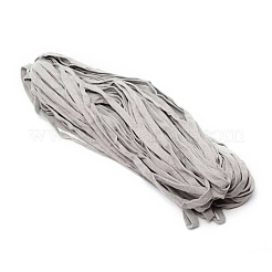 コットンコード  フラット  服飾材料  ライトグレー  11x1.2mm&nbsp;OCOR-WH0068-46C