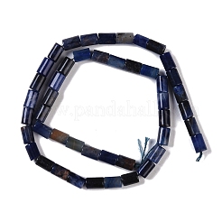 天然石ソーダライトビーズ連売り  コラム  7.5~8.5x5~6mm  穴：1mm  約45~46個/連  14.69~15.04インチ（37.3~38.2cm）&nbsp;G-C128-A25-01