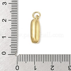 304ステンレスペンダント  18KGP本金メッキ  丸カン付き  バッグ  17x6x5mm  穴：3.5mm&nbsp;X-STAS-U044-01B-G