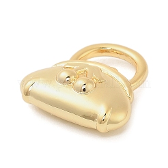 真鍮チャーム  チェリー柄ハンドバッグ  ゴールドカラー  17x17x6mm  穴：4.5x8mm&nbsp;LS-KK-I380-17G