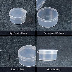 プラスチックビーズ収納ケース  コラム  透明  3.2x1.8cm  容量：7ミリリットル  30pc&nbsp;CON-BC0004-18