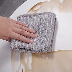 吊り下げ可能な繊維製クリーニングクロス  四角い布巾  ゲインボロ  242~250x242~250x4mm&nbsp;AJEW-WH20033-060B