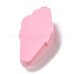 プラスチックビーズ収納ケース  キャンディートリートギフトボックス  結婚披露宴用梱包箱用  アイスクリーム  ピンク  14x7x3.6cm  穴：9x16mm&nbsp;LS-CON-C006-17A