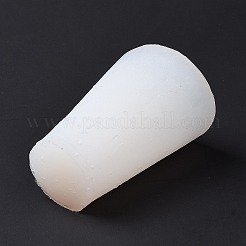 クリスマスのテーマDIYコーンキャンドルシリコーン型  香りのよいキャンドル作りに  ホワイト  78x55mm  内径：40mm&nbsp;LS-DIY-G049-07