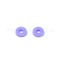 プラスチックビーズ  ジュエリー工芸用品のDIY用  ディスク/フラットラウンド  ミックスカラー  6x1mm  穴：1.8mm  約15500個/500g&nbsp;X1-KY-N019-01