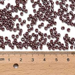 トーホー 8/0ラウンドビーズ  日本製シードビーズ  （460)つの不透明なブラウンゴールドの光沢  3mm  穴：1mm  約10000個/ポンド&nbsp;SEED-TR08-0460