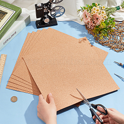 コルク断熱シート  コースター用  壁飾り  パーティーとDIYのクラフト用品  正方形  ペルー  300x300x1mm&nbsp;DIY-WH0430-173