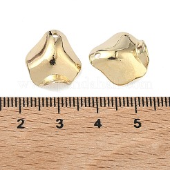 Absプラスチックペンダント  ナゲットチャーム  ゴールド  15x14x5mm  穴：1.4mm&nbsp;KY-Z002-01A