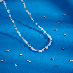 50個 3スタイル 925スターリングシルバーチューブビーズ  チューブ  プラチナ  2.5~5x1~1.5mm  穴：0.7~1.2mm&nbsp;STER-PH0003-48