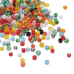 22400個28色12/0ガラスシードビーズ  DIYのジュエリーには  ラウンド  ミックスカラー  2mm  穴：1mm  800個/カラー&nbsp;SEED-YW0001-84
