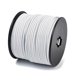 編んだ丸鋼線  DIYブレスレット用  ホワイト  3.2mm&nbsp;OCOR-D300-09