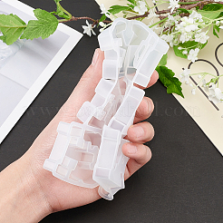 愛と笑いの言葉シリコン型キット  レジン型  UVレジン用  エポキシ樹脂工芸品作り  プラスチックピペット付き  ネイルアートスパンコール  ラテックス指サック  ミックスカラー  135x162x12.5mm&nbsp;DIY-OC0003-12