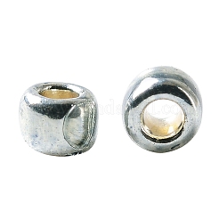 トーホー 15/0ラウンドビーズ  日本製シードビーズ  （pf565)パーマフィニッシュシルバーグレーメタリック  1.5mm  穴：0.7mm  約15000個/50g&nbsp;SEED-XTR15-PF0565