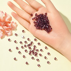 プレシオサ®クリスタルビーズ  チェコクリスタル  双円錐形(451 69 302 ロンデル)  アメジスト 20050 個  6mm  穴：1mm&nbsp;Y-PRC-BA6-20050