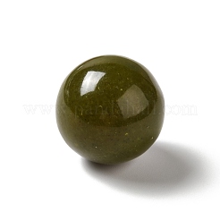 天然台湾の翡翠ビーズ  穴なし/ドリルなし  ラウンド  25~25.5mm&nbsp;G-A206-02-23
