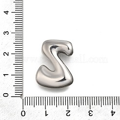 304ステンレスペンダント  レターチャーム  変色防止  文字Z  23x17x6mm  穴：3.5x2.2mm&nbsp;STAS-S166-02P-26