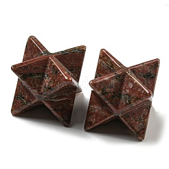 天然ゴマ碧玉ビーズ  穴なし/ドリルなし  メルカバスター  25x25x25mm&nbsp;G-A206-01B-59