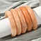Natural Pink Aventurine Bangles, 2-1/4 inch~2-1/2 inch(58~62mm)