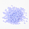 12/0 Glass Seed Beads, Ceylon, Round, Lilac, 2mm, Hole: 1mm, about 6666pcs/100g