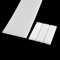 プラスチックスプリッター5個  長方形石鹸型用  ホワイト  70~254x80x3~5mm&nbsp;TOOL-XCP0001-89