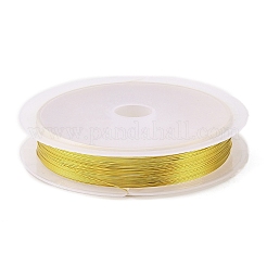 銅線10巻  長持ちメッキ  ゴールドカラー  28ゲージ（0.3mm）  15 m /ロール&nbsp;CWIR-C003-01B-G